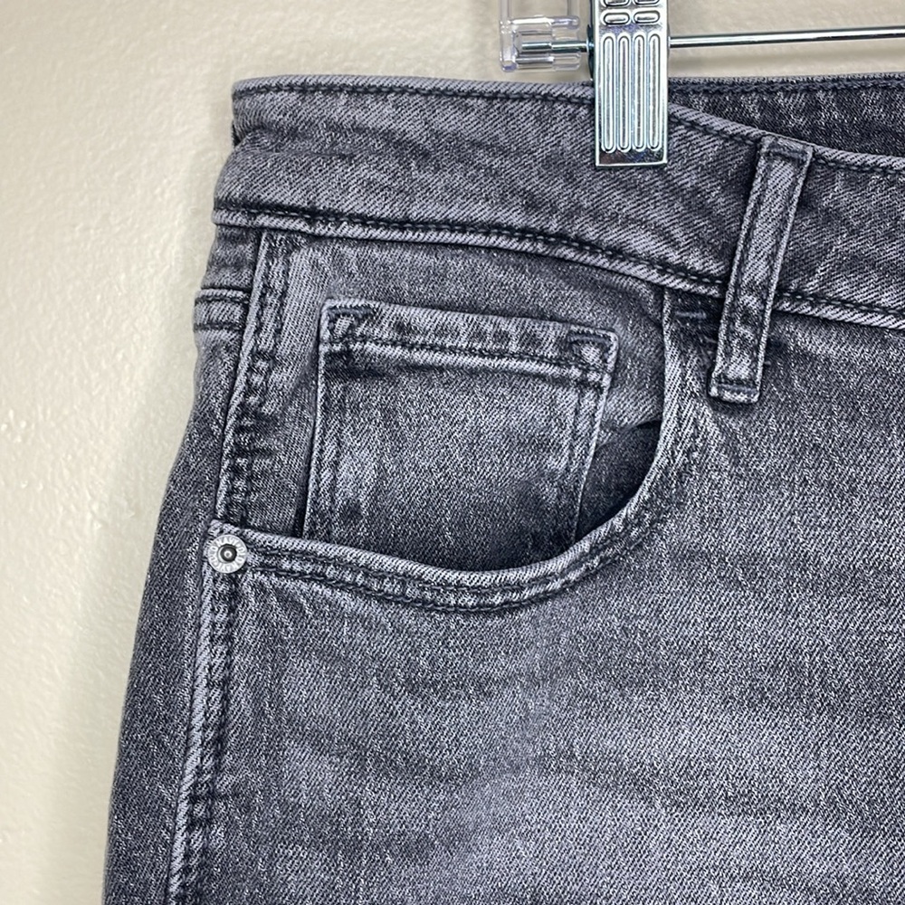 OLD NAVY Jeans Gray VINTAGE SLIM High Rise Secret Smooth Pockets Stretchy NWT 18 - Picture 5 of 12